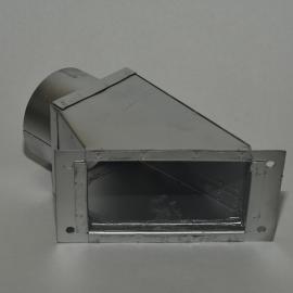 Ruec Uebergang Rund Eckig Adapter